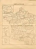 Les régions, telles que prévues par la réforme.