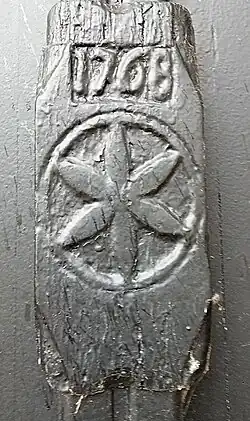 Portail (détail), Château Claeys d'Ascq