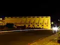 Le palais Córdoba la nuit.