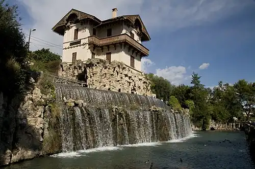 La cascade de Gairaut en 2011.