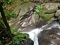 Cascade sur la rivière Galion