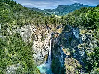 La chute d'Isollaz