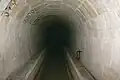 Galerie d'accès à la casemate de flanquement