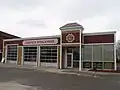 La caserne de pompiers de Caraquet.