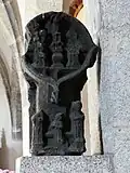 Le revers de la croix gothique.