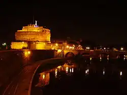 Château Saint-Ange et quais du Tibre de Rome