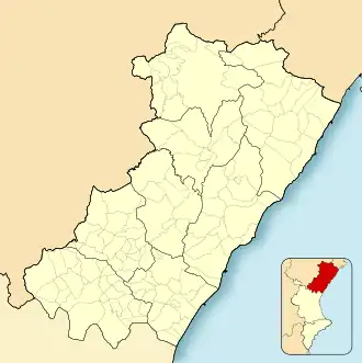 (Voir situation sur carte : province de Castellón)