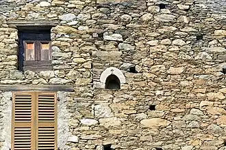 Niche d'une maison