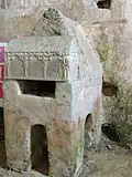 L'arche et la châsse de sainte Libérate.
