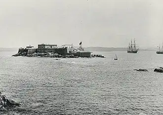 L'île en 1890