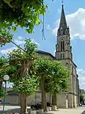 L'église Saint-Louis, côté nord et chevet