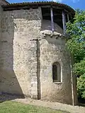 Le chevet, objet de l'inscription MH (juin&nbsp;2009)