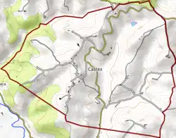 Carte topographique