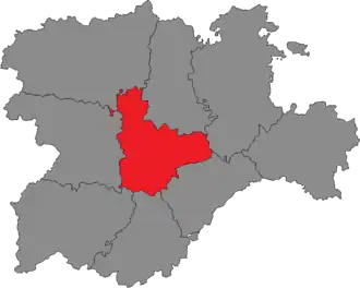 Carte de la circonscription.