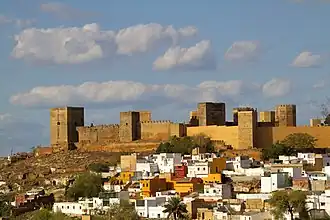 Le château d'Alcalá.