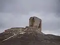 Reste du château de Mota del Marqués.