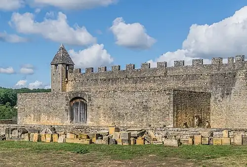 La barbacane.