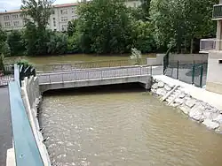 Confluence Durenque et Agout à Castres.