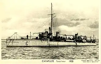 illustration de Catapulte (contre-torpilleur)