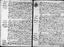 actes de décès n 78 à 82 du 28 juillet 1869