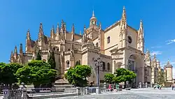 Cathédrale de Ségovie.
