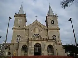 La cathédrale Saint-Antoine de Juiz de Fora, siège de l'archidiocèse.