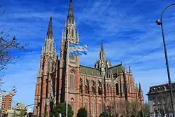 La cathédrale de La Plata.