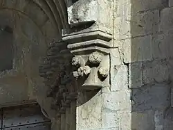 Détail du portail.