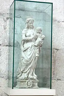 École française du XVIIe&nbsp;siècle, Vierge à l'Enfant.