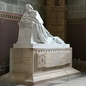 Monument funéraire de Mgr&nbsp;Bonnet (1928), Viviers.