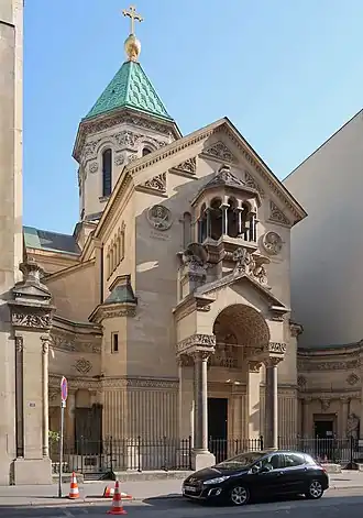Cathédrale arménienne Saint-Jean-Baptiste de Paris (1904).