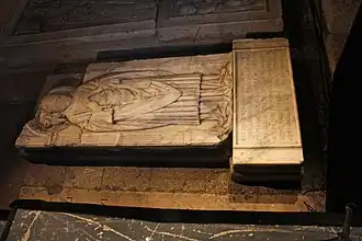 Dalle funéraire d'Izarn de Barrière (PM34001498)