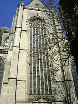 Nantes, façade du bras sud, XVIIe siècle.