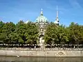 La cathédrale et le Fernsehturm.