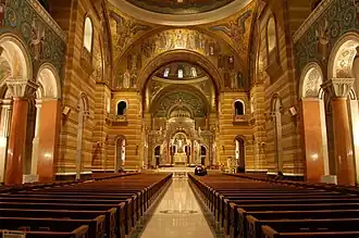 Cathédrale Saint-Louis de Saint-Louis, style Architecture néo-byzantine.