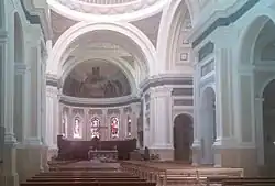 L'intérieur de la cathédrale.