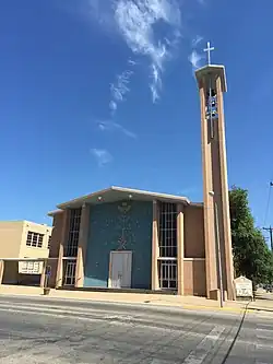 La cathédrale du Sacré-Cœur de San Angelo