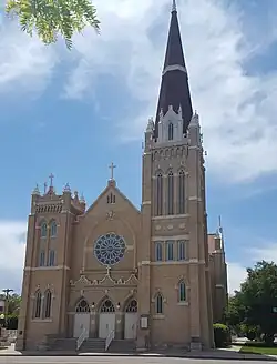 La cathédrale du Sacré-Cœur de Pueblo.