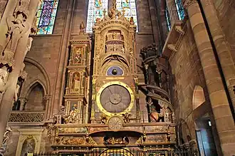Horloge astronomique de Strasbourg.