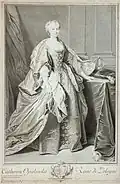 Catherine Opalinska, Reine de Pologne, 1734. Palais des ducs de Lorraine - Musée lorrain