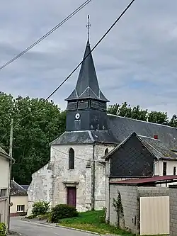 Façade de l'église.