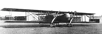 Vue de l'avion.