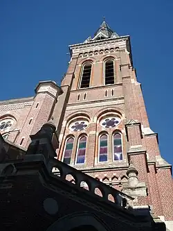 Basilique Sainte-Maxellende : le clocher