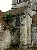 Chapelle au nord du clocher.