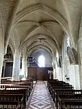 4e&nbsp;travée, vue vers l'ouest.