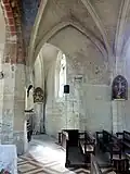 5e&nbsp;travée, vue vers le sud.