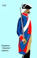 régiment de Noailles de 1767 à 1776