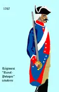 régiment Royal-Pologne cavalerie de 1767 à 1776