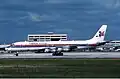 Cayman Airways Douglas DC-8 en 1985.