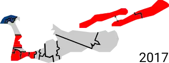 Parti en tête par circonscription.